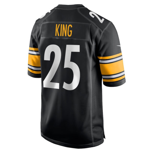 Desmond King 25 Pittsburgh Steelers Men Game Jersey - Black