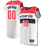 Washington Wizards Fanatics Fast Break Custom Replica Jersey - Association Edition - White
