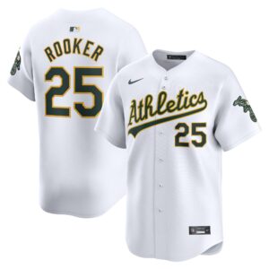 Brent Rooker Oakland Athletics  Home Limited Player Jersey - White