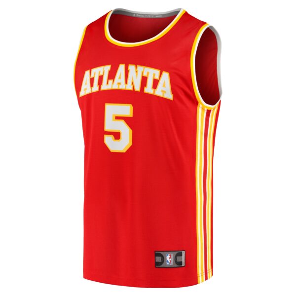 Dejounte Murray Atlanta Hawks Fanatics Fast Break Replica Jersey - Icon Edition - Red