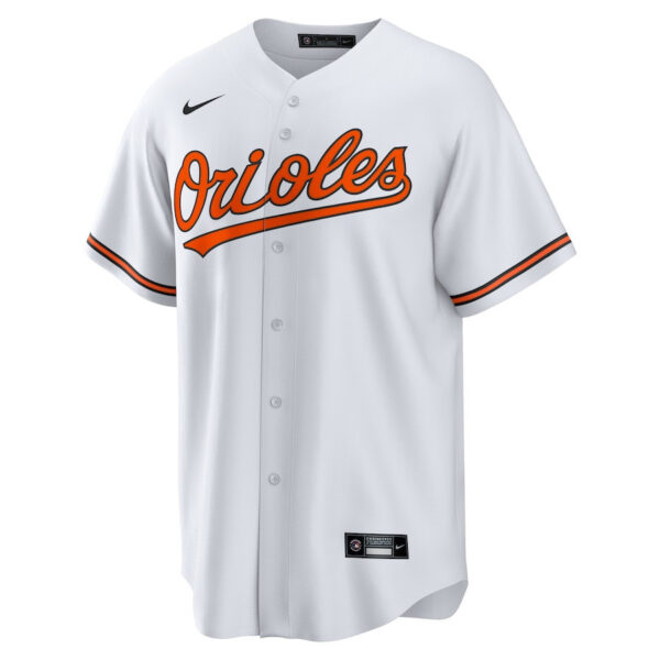 Jackson Holliday 7 Baltimore Orioles Home Men Player Jersey - White