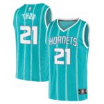 JT Thor Charlotte Hornets Fanatics Youth 2021/22 Fast Break Replica Jersey - Icon Edition - Teal