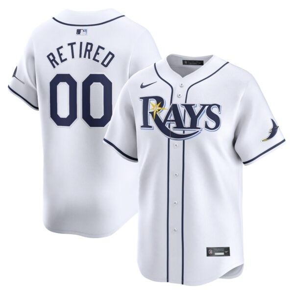 Tampa Bay Rays  Home Limited Pick-A-Player Retired Roster Jersey - White