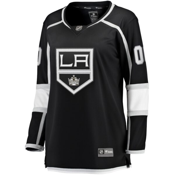 Los Angeles Kings Fanatics Women's Home Breakaway Custom Jersey - Black