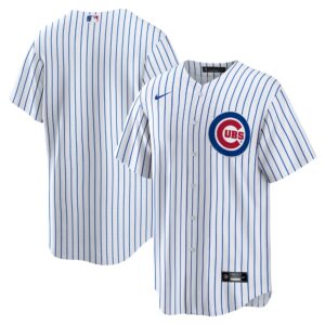 Chicago Cubs  Home Blank Replica Jersey - White