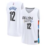 Joe Harris Brooklyn Nets Fanatics Fastbreak Jersey - City Edition - White