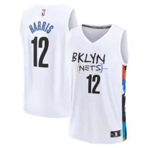 Joe Harris Brooklyn Nets Fanatics Fastbreak Jersey - City Edition - White