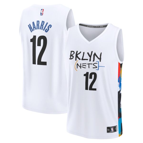 Joe Harris Brooklyn Nets Fanatics Fastbreak Jersey - City Edition - White