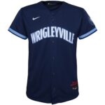 Seiya Suzuki Chicago Cubs  Preschool City Connect Script Replica Player Jersey - Navy