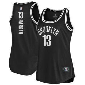 James Harden Brooklyn Nets Fanatics Women's Fast Break Tank Jersey - Icon Edition - Black