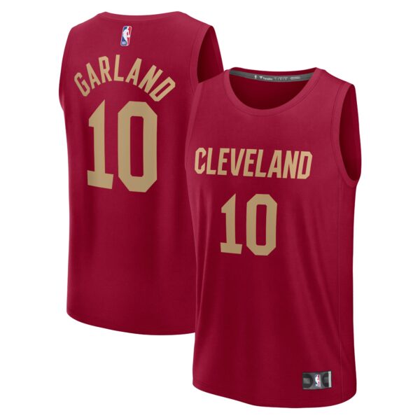 Darius Garland Cleveland Cavaliers Fanatics Fast Break Player Jersey - Icon Edition - Wine