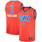 Shai Gilgeous-Alexander Oklahoma City Thunder Fanatics Youth Fast Break Player Jersey - Statement Edition - Orange