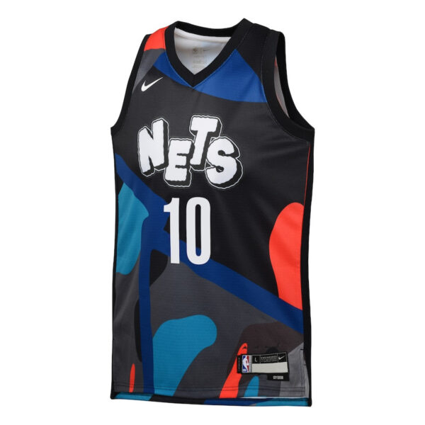 Ben Simmons 10 Brooklyn Nets 2023/24 City Edition Swingman YOUTH Jersey - Black
