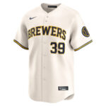 Corbin Burnes 39 Milwaukee Brewers Home Limited Player Men Jersey - Cream