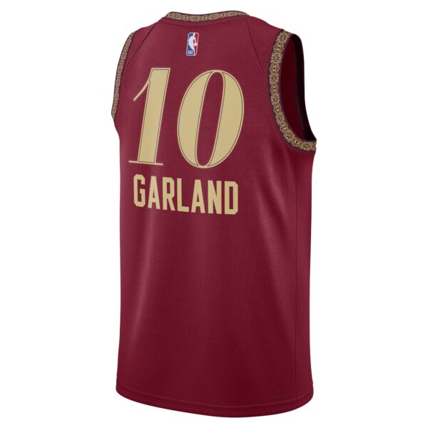 Darius Garland Cleveland Cavaliers  Unisex 2023/24 Swingman Jersey - Wine - City Edition