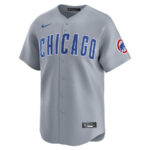 Chicago Cubs Road Limited Men Jersey - Gray