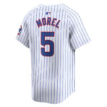 Christopher Morel 5 Chicago Cubs Home Limited Player Men Jersey - White