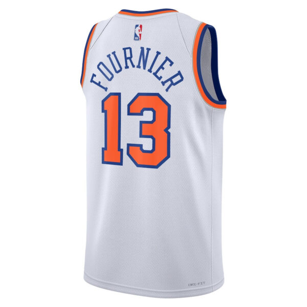 Evan Fournier 13 New York Knicks Unisex Swingman Jersey - Association Edition - White