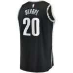Day'Ron Sharpe Brooklyn Nets Fanatics Fast Break Replica Jersey - Icon Edition - Black