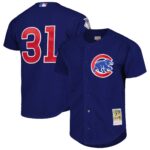Greg Maddux Chicago Cubs Mitchell & Ness Cooperstown Collection 2005 Batting Practice Jersey - Royal