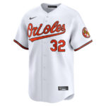 Ryan O'Hearn 32 Baltimore Orioles Home Limited Men Jersey - White