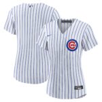 Chicago Cubs  Women's Home Blank Replica Jersey - White