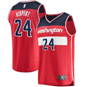 Corey Kispert Washington Wizards Fanatics Fast Break Replica Jersey - Icon Edition - Red