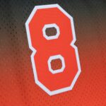 Latrell Sprewell New York Knicks Mitchell & Ness 1998/99 Hardwood Classics Fadeaway Swingman Player Jersey - Orange/Black