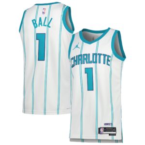 LaMelo Ball Charlotte Hornets Jordan Brand Unisex Swingman Jersey - Association Edition - White