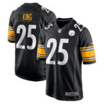 Desmond King 25 Pittsburgh Steelers Men Game Jersey - Black