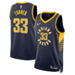 Myles Turner 33 Indiana Pacers Unisex Swingman Jersey - Icon Edition - Navy