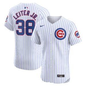 Mark Leiter Jr. Chicago Cubs  Home Elite Player Jersey - White