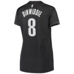 Spencer Dinwiddie Brooklyn Nets Fanatics Women's Fast Break Player Jersey - Statement Edition - Black