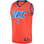 Isaiah Joe Oklahoma City Thunder Fanatics Fast Break Replica Player Jersey - Statement Edition - Orange