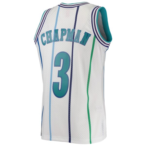 Rex Chapman Charlotte Hornets Mitchell & Ness 1988/89 Hardwood Classics Swingman Jersey - White
