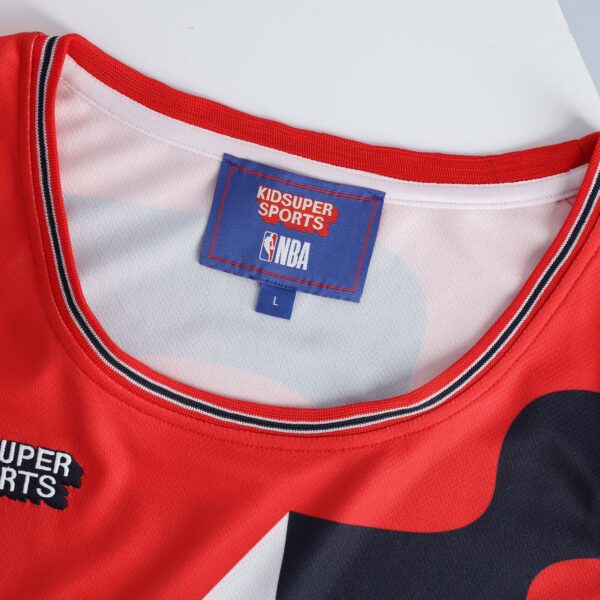 Washington Wizards NBA & KidSuper Studios by Fanatics Unisex Hometown Jersey - Red