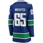 Ilya Mikheyev Vancouver Canucks Fanatics Women's Home Breakaway Player Jersey - Blue