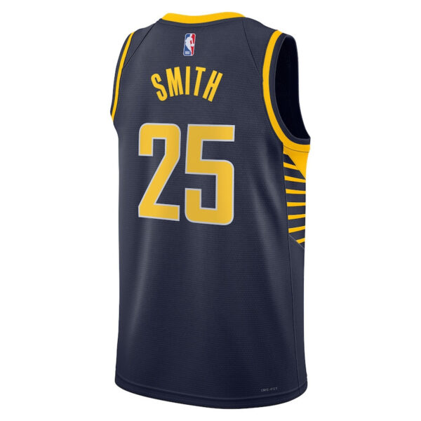 Jalen Smith 25 Indiana Pacers Unisex Swingman Jersey - Icon Edition - Navy