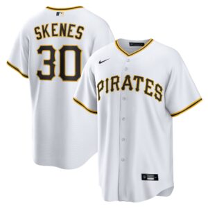 Paul Skenes Pittsburgh Pirates  Home Replica Player Jersey - White