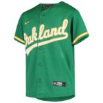 Khris Davis Oakland Athletics  Youth Alternate Replica Jersey - Green