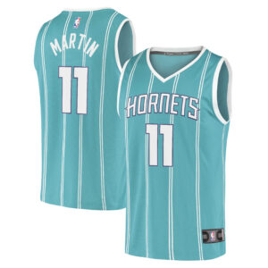 Cody Martin Charlotte Hornets Fanatics Fast Break Replica Jersey - Icon Edition - Teal