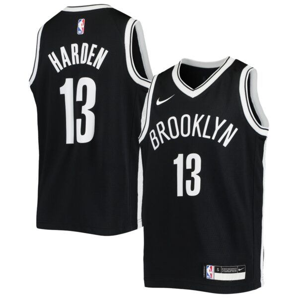 James Harden Brooklyn Nets  Youth Swingman Jersey - Icon Edition - Black