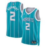 James Bouknight 2 Charlotte Hornets Unisex Swingman Jersey - Icon Edition - Teal