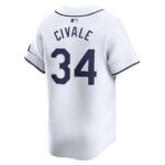 Aaron Civale Tampa Bay Rays  Home Limited Player Jersey - White