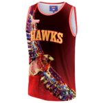 Atlanta Hawks NBA & KidSuper Studios by Fanatics Unisex Hometown Jersey - Red