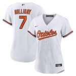 Jackson Holliday Baltimore Orioles  Women's Home Replica Player Jersey - White