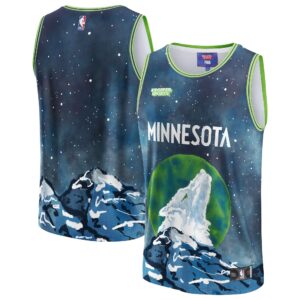 Minnesota Timberwolves NBA & KidSuper Studios by Fanatics Unisex Hometown Jersey - Blue