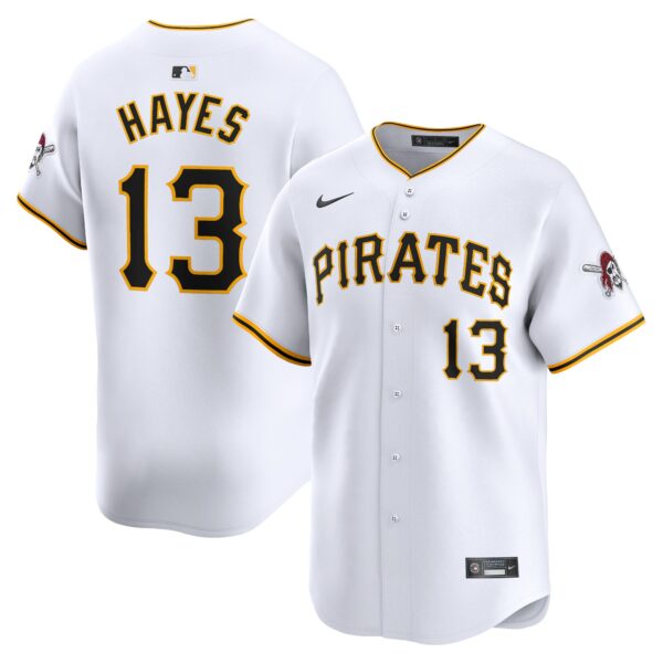 Ke'Bryan Hayes Pittsburgh Pirates  Home Limited Player Jersey - White