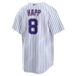 Ian Happ 8 Chicago Cubs Home Men Jersey - White