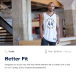 Indiana Pacers Fanatics Youth Fast Break Custom Replica Jersey Navy - Icon Edition